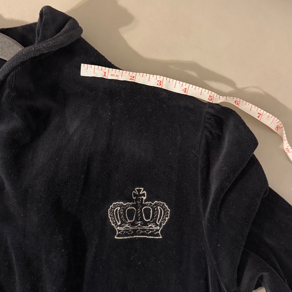 Juicy Couture Black robe with Ruffle Sleeves - Picture 7 of 7